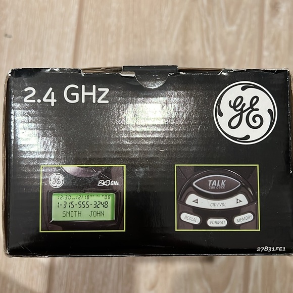 NEW GE 2.4 GHz Cordless Phone | Call Waiting | Caller ID | 3 Line Backlit LCD - Picture 4 of 5